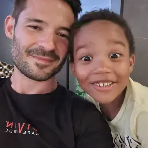 Sortie d'école pour mon petit garçon