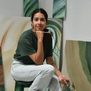 Professora de inglês é artista no Porto :) 