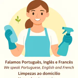 Empregada de limpeza responsável em Olhão