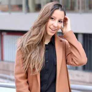 Canguro en zona norte de Madrid. 