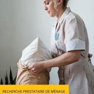 Recherche prestataire de ménage