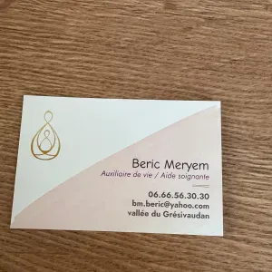 Auxiliaire de vie/aide soignante 