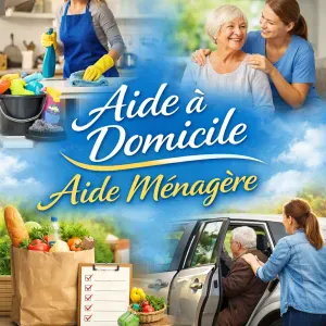 Aide à domicile/ Aide ménagère / Dame de compagnie 