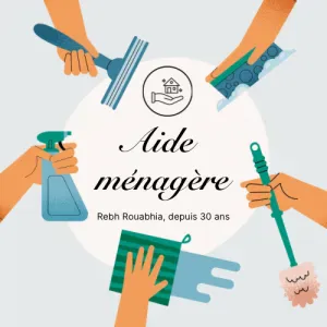 Aide ménagère expérimentée à Roquemaure et alentours 