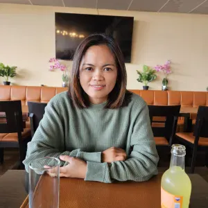 Responsible housekeeper can do multitasking tasks