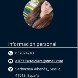 Cuidadora Domiciliaria en sevilla