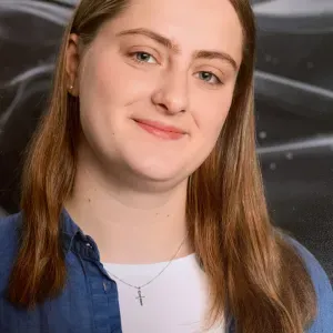 Engagierte Schülerin 