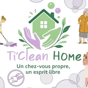 Ti'clean Home (ménage ,repassage ,course, compagnie etc...)
