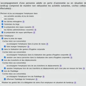 Recherche assistance de vie