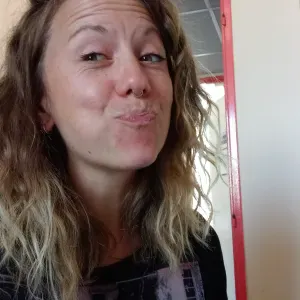 Infirmière en pause d'être humain