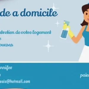femme de ménage aux alentours de pouancé