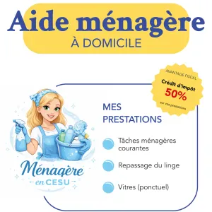 Aide ménagère Besançon et alentours 
