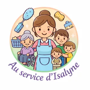 Au service d'Isalyne garde de personnes âgées
