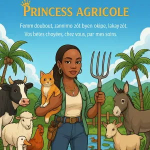  PRINCESS' AGRICOLE garde d'animaux 