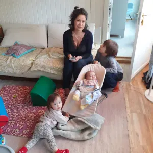 Help with small chores around the house & children