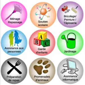 Aide ménagère,  aide a domicile 