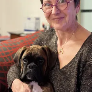 Cherche mode de garde pour Venus, 8 mois, femelle boxer