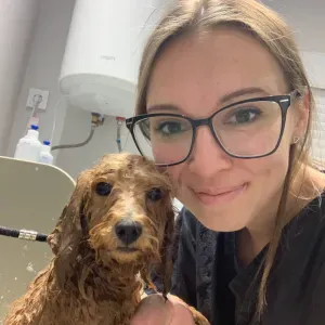 Pet sitting services! +grooming , working with sick pets.