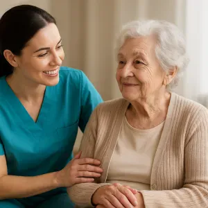 Je suis une auxiliaire de vie 