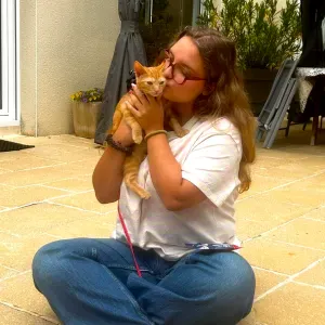 Étudiante amoureuse des animaux 