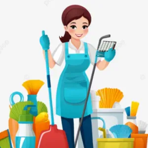 Femme de ménage rigoureuse et organisée 