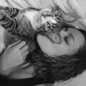 Boule d'amour entre bonnes mains ☺️