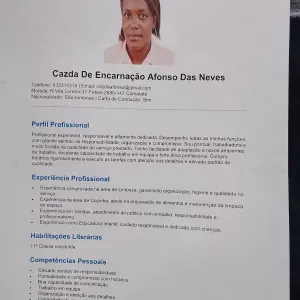 Sou uma cuidadora muito passiva e cuidadosa 