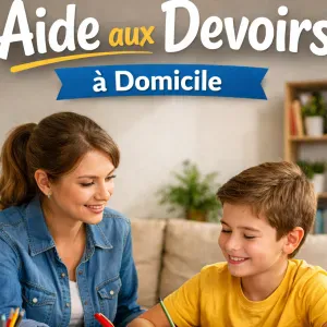 Aide aux devoirs - école primaire - à mon domicile