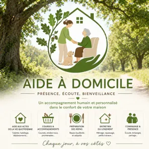 Aide à domicile Saint-Pierre-d'Eyraud et alentour