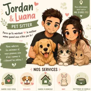 Les Pattounes de Jordan et Luana 