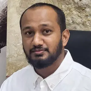 Bonsoir, Je m'appelle Hasan Ahmed.