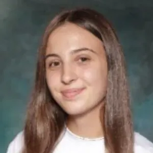 Étudiante au lycée en première générale 