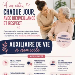 Aide à domicile pour les seniors