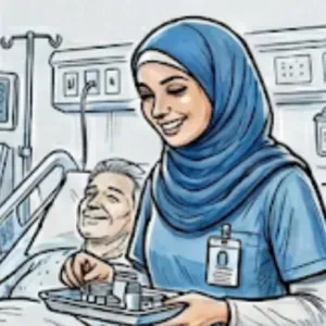 مساعدة منزلية لكبار السن و ممرضة 