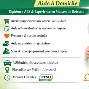 Aide a domicile diplômé à Nîmes 