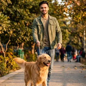 🐾 Caring Dog Walker & Pet Sitter – Darsh Patel 🐾