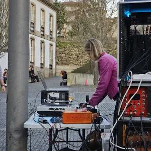 Empleada de limpieza en Santiago de Compostela.