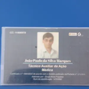 Chamo João Paulo sou auxiliar de acção médica auxiliar