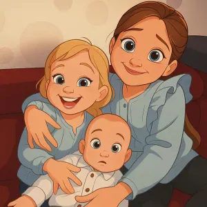 Déposer et récupérer 3 enfants