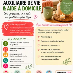 Aide à domicile - Hazebrouck et environs
