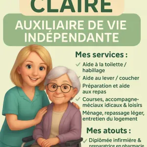 Auxiliaire de vie à Bennecourt et alentours 