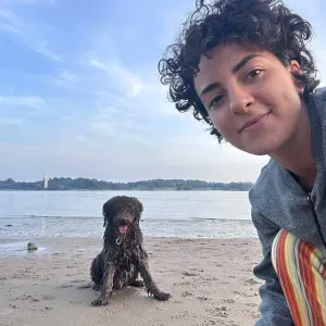 Gardienne d'animaux à Paris - Melina avec Fuscus