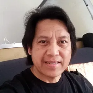 Responsible Filipino man for cleaning and other tasks