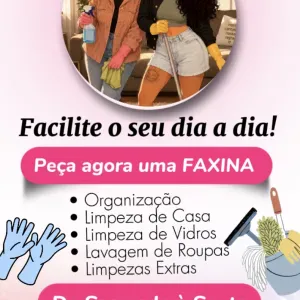 Empregada de limpeza responsável em Lisboa