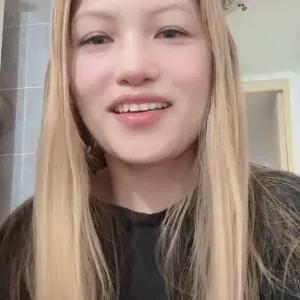 Responsible cleaning employee in home cleaner.