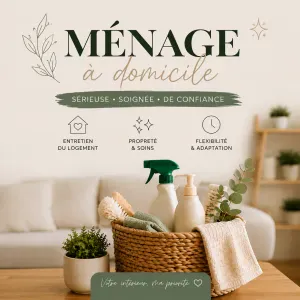 Ménage à domicile- CESU aux alentours de Vannes
