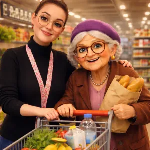 Aide pour faire les courses, rendez vous extérieure etc..