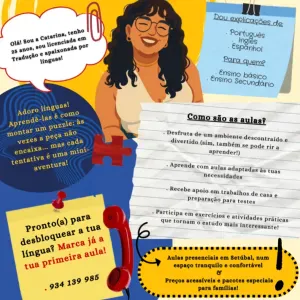 (Des)trava Línguas- Explicações de línguas em Setúbal 