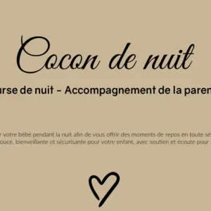 Nurse de nuit - Accompagnante de la parentalité 