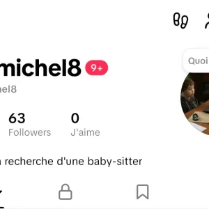 Je suis à la recherche d'une baby-sitter 